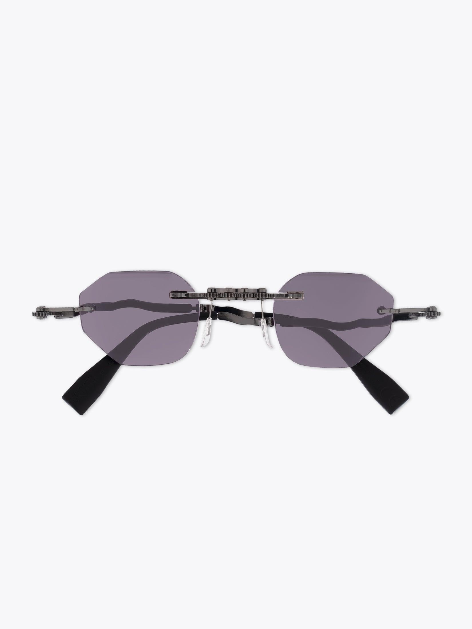 KUBORAUM Mask H45 — Sunglasses — Black Palladium front view