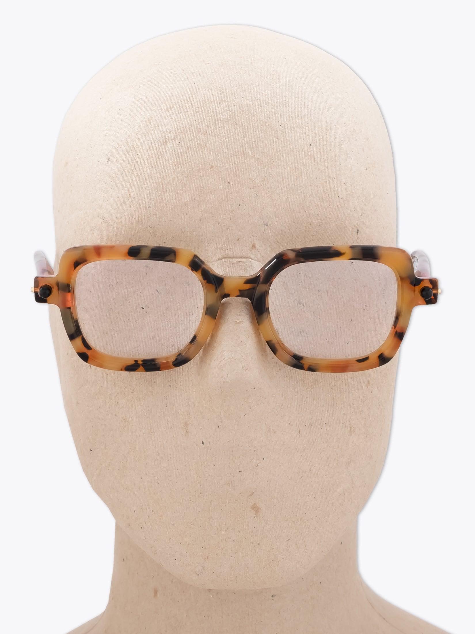 KUBORAUM Mask P4 — Eyeglasses — Havana worn on mannequin front view