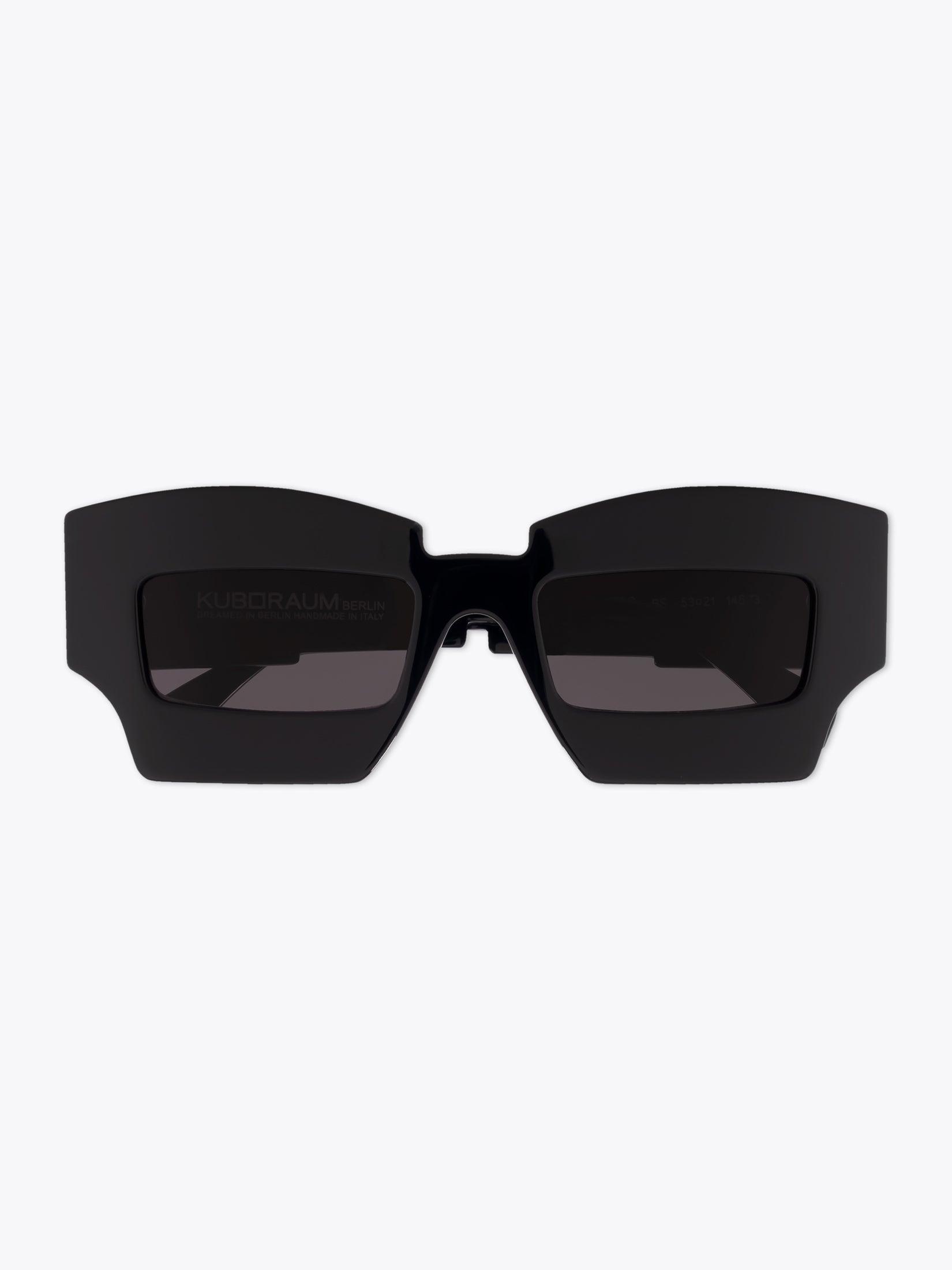 KUBORAUM Mask X6 — Sunglasses — Black front view