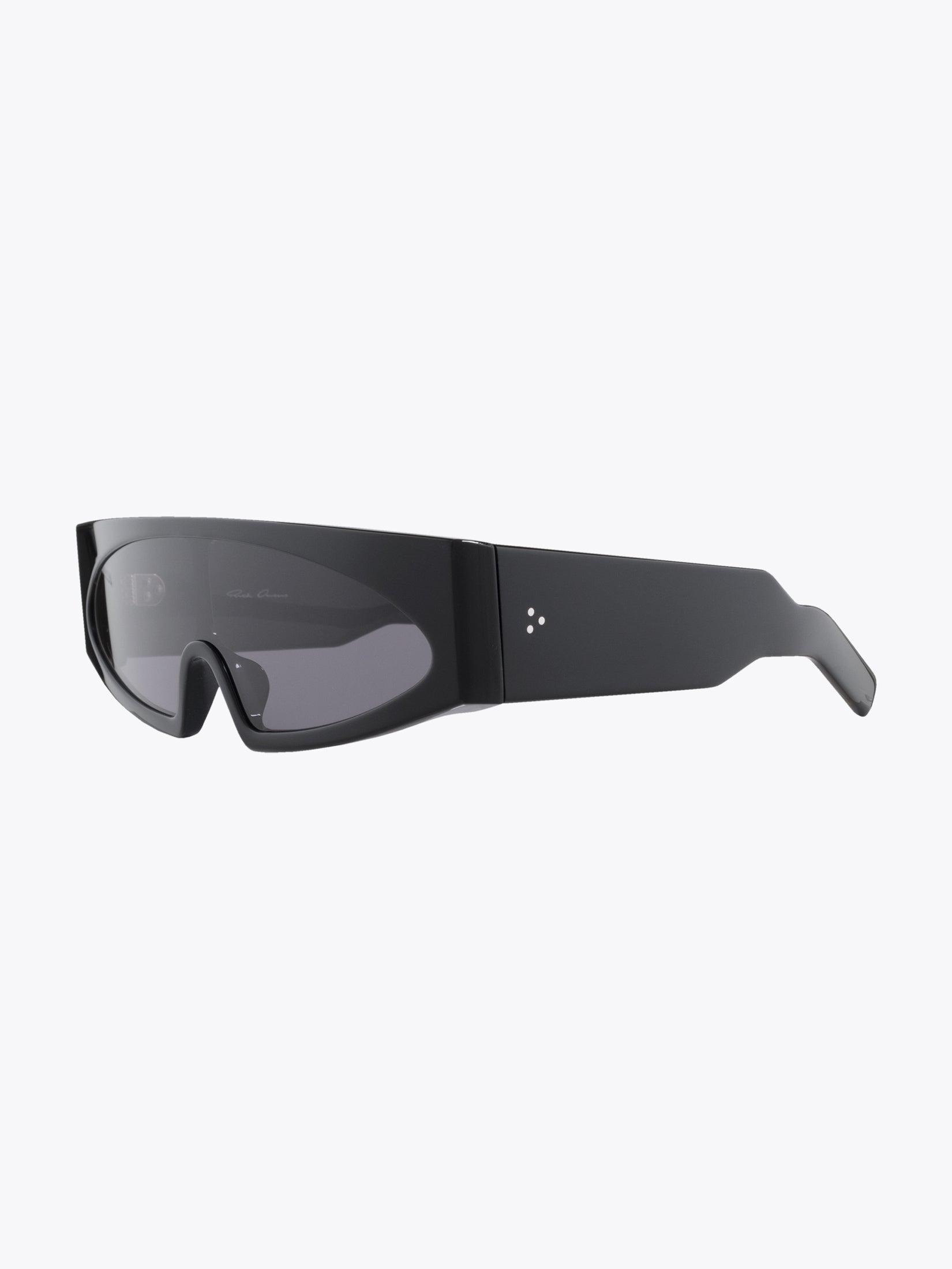 Rick Owens Gene Black/Black Sunglasses - APODEP.com