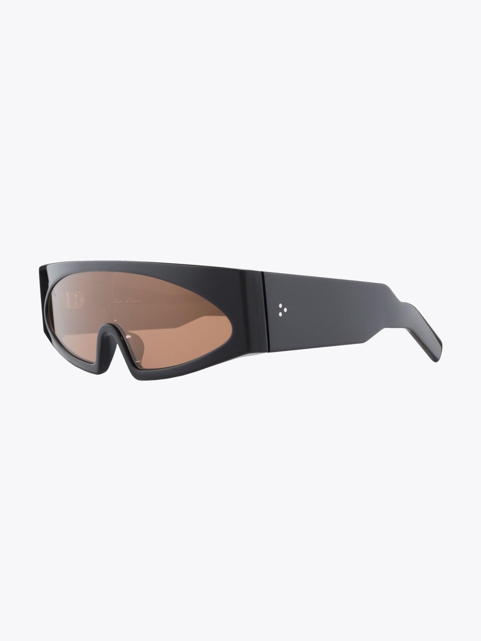 Rick Owens Gene Black/Orange Sunglasses - APODEP.com