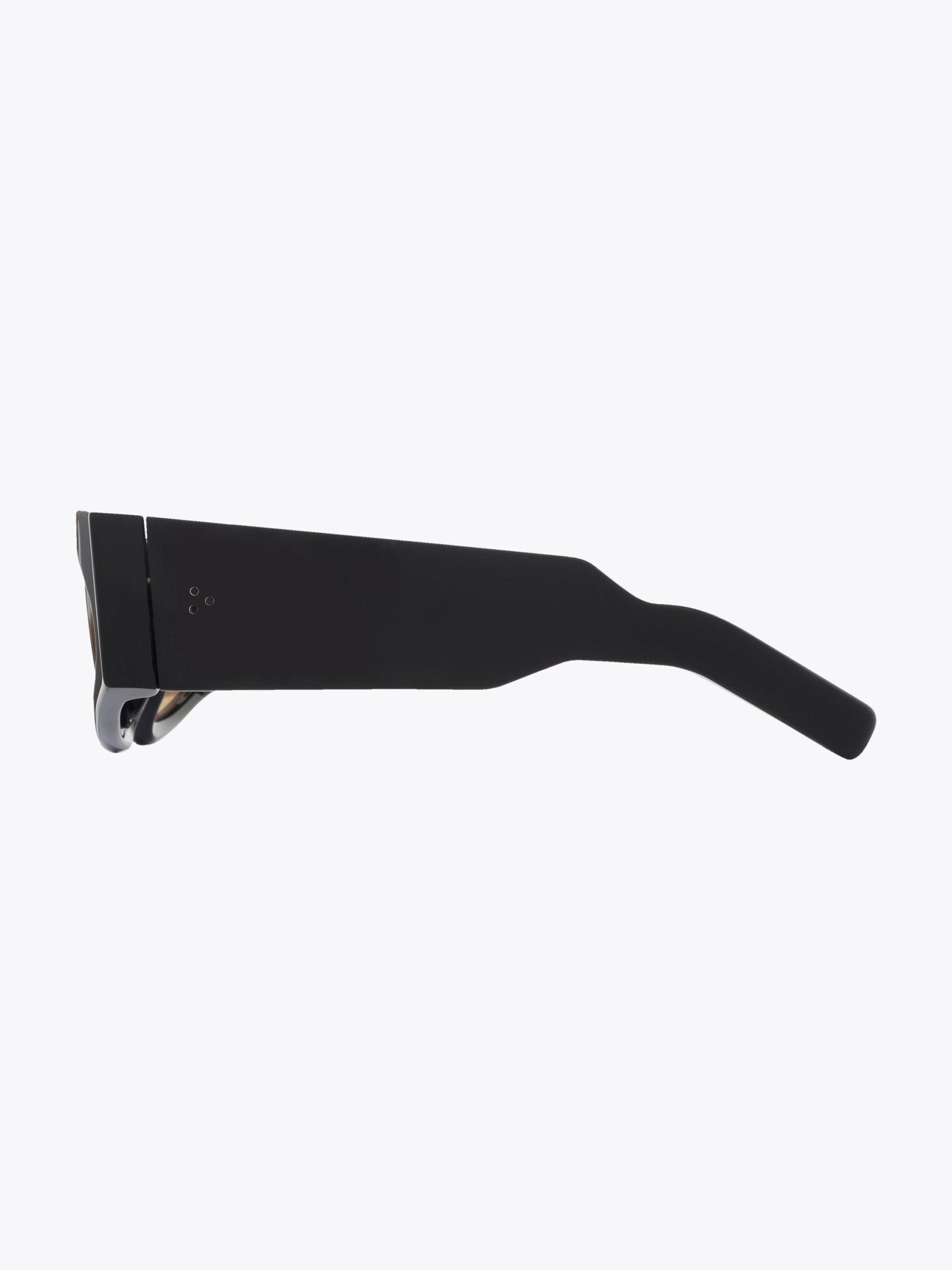 Rick Owens Gene Black/Orange Sunglasses - APODEP.com