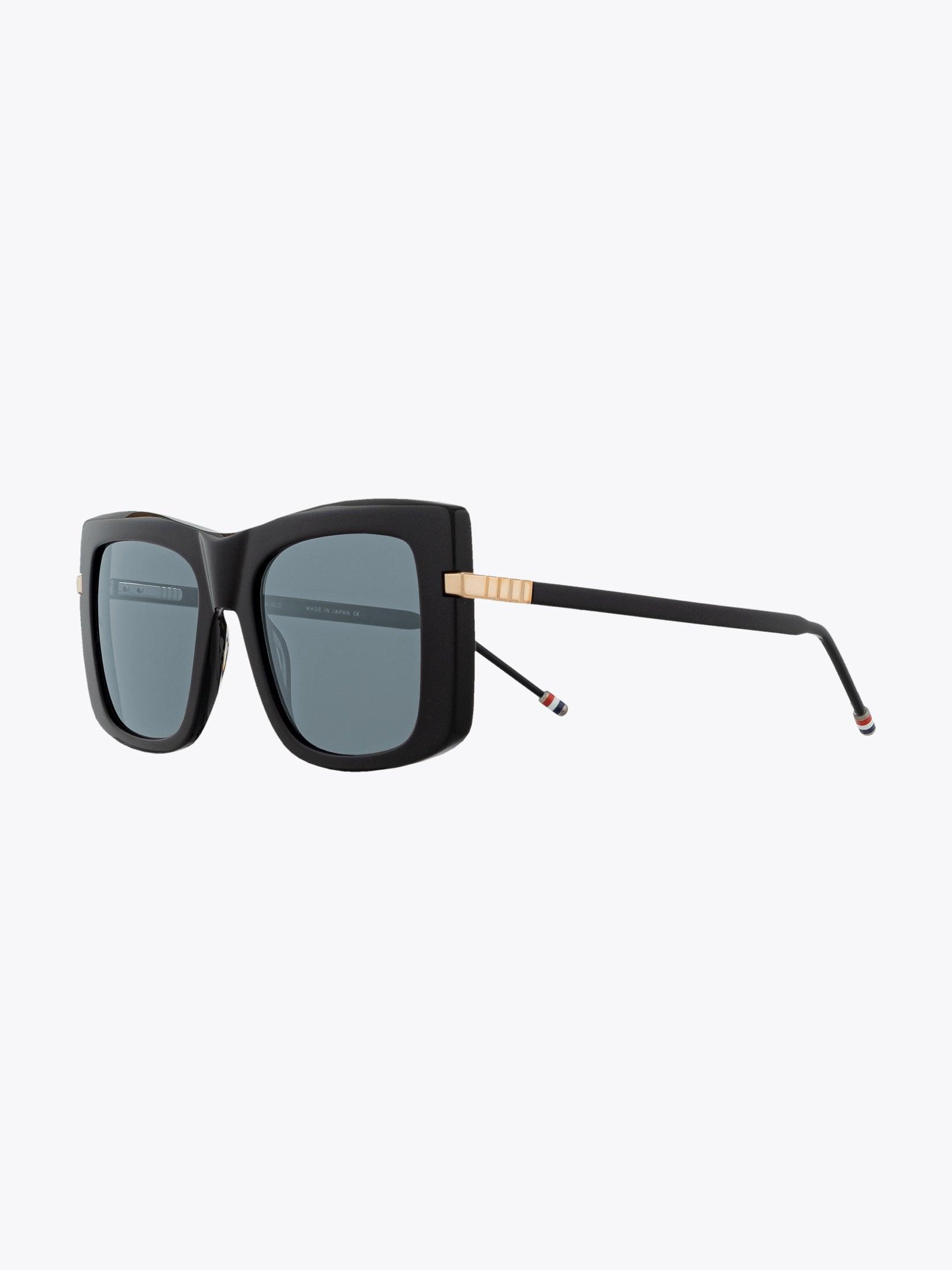 THOM BROWNE EYEWEAR TB-419 Black Sunglasses - APODEP.com