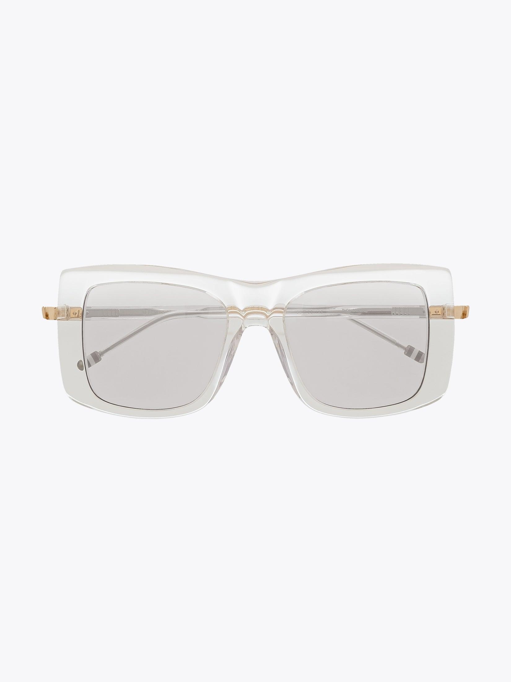 THOM BROWNE EYEWEAR TB-419 Crystal Sunglasses - APODEP.com