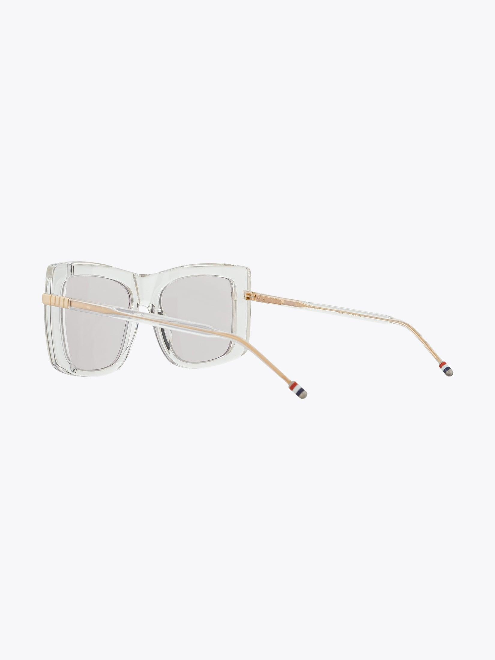 THOM BROWNE EYEWEAR TB-419 Crystal Sunglasses - APODEP.com